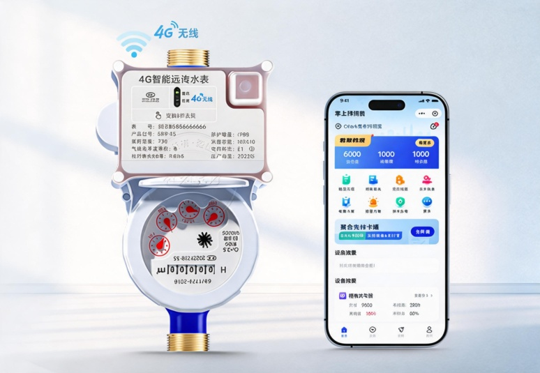 4G 远程预付费水表